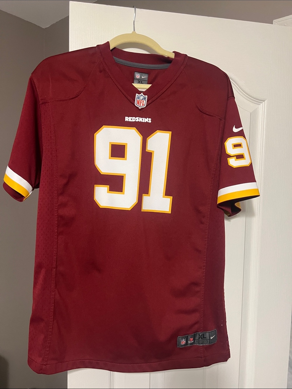 Redskins(Commanders) Jersey kids XL